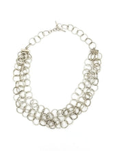 Load image into Gallery viewer, Three Strand Sterling Silver Choker Necklace | Handcrafted Jewelry by 4byKaren.com