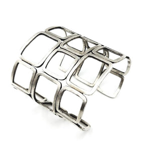 Really Fitting In Sterling Silver Cuff Bracelet