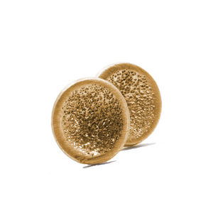 Stud Gold Earrings | Handcrafted Jewelry by 4byKaren.com
