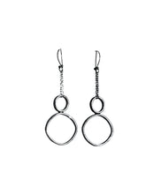 Load image into Gallery viewer, Mode shape drop earrings
