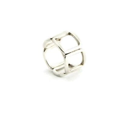 Mid Century Square Ring