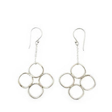 Load image into Gallery viewer, Clover Sterling Silver Earrings
