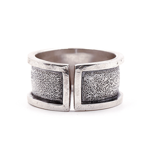 Sterling Silver Loop Ring by 4byKaren.com