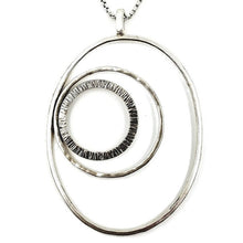 Load image into Gallery viewer, Sterling Silver Mode-Circles Necklace
