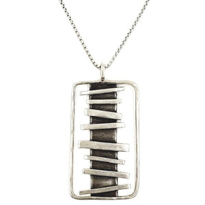 Random Sterling Silver Necklace