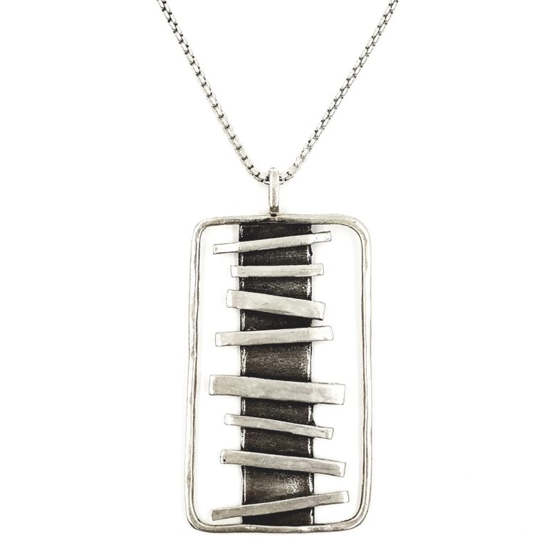 Random Sterling Silver Necklace